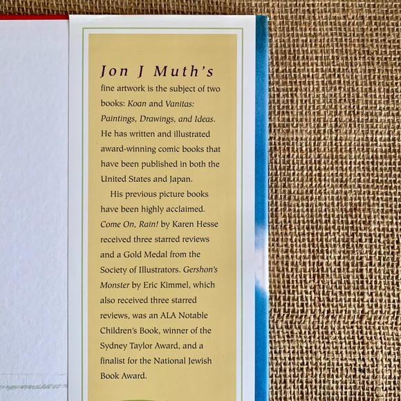 THE THREE QUESTIONS Picture Book Based on Theory of Leo Tolstoy By Jon J. Muth - Picture 12 of 12